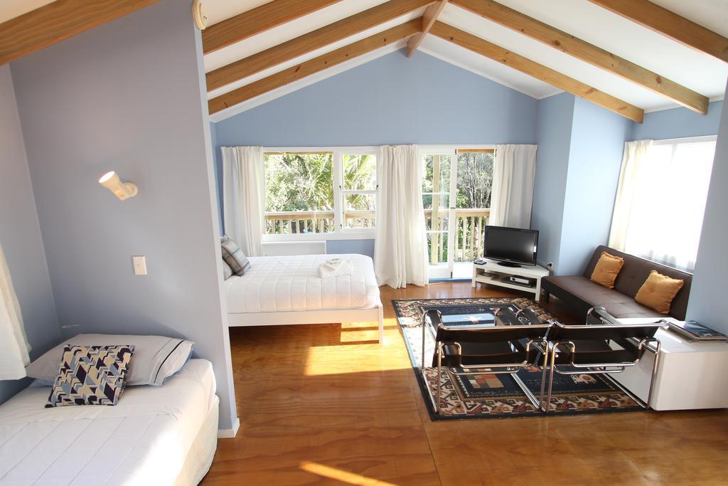 Fern Lodge Coromandel الغرفة الصورة